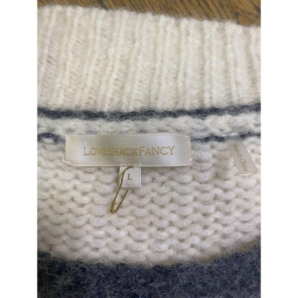 LoveShackFancy Aspyn Pullover Alpaca Wool Sweater - Picture 12 of 12